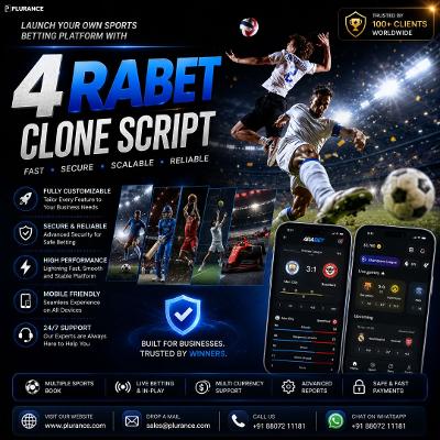 Turn Your Betting Idea into Reality with 4rabet Clone Script